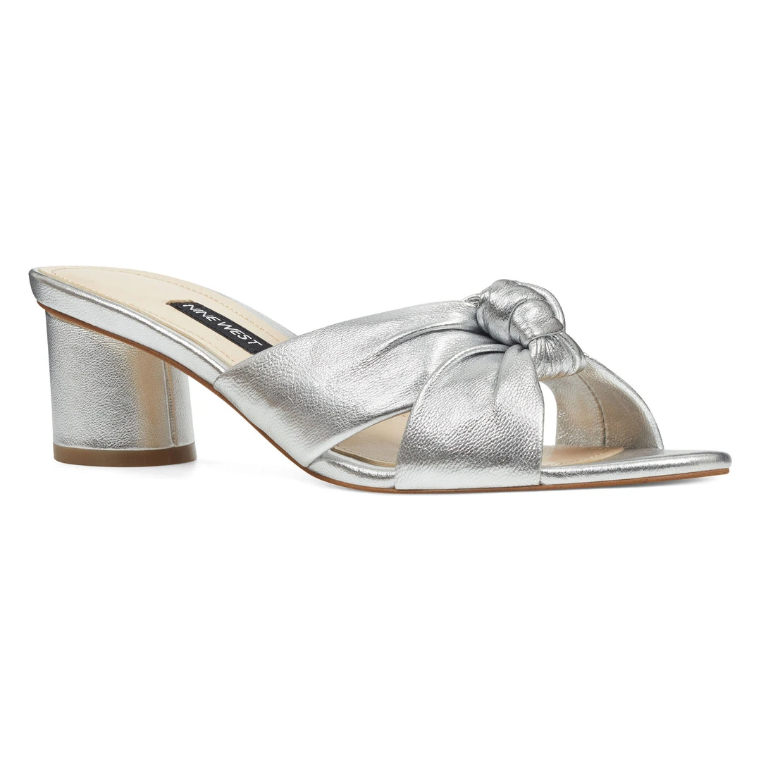 Nine West Metallic Mindset Kayla Slide Sandals 4 Nine West Metallic Mindset Kayla Slide Sandals