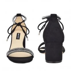 Nine West Heels Keiko Ankle Tie Dress Sandals