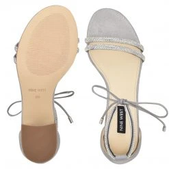 Nine West Keiko Ankle Tie Dress Sandals Heels