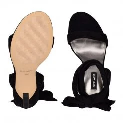 Nine West Kelsie Ankle Wrap Heeled Sandals