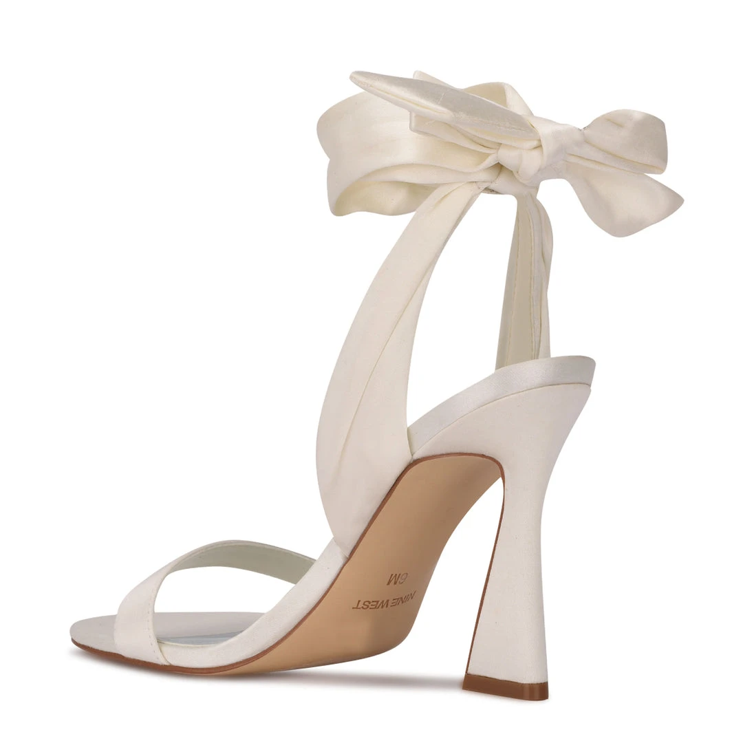 Nine West Kelsie Ankle Wrap Heeled Sandals Bridal Nine West Kelsie Ankle Wrap Heeled Sandals Bridal