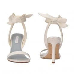 Nine West Kelsie Ankle Wrap Heeled Sandals Bridal 5 Nine West Kelsie Ankle Wrap Heeled Sandals Bridal