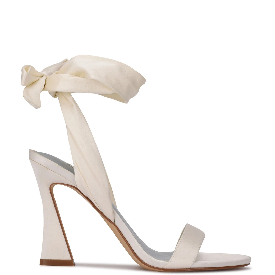 Nine West Kelsie Ankle Wrap Heeled Sandals Bridal Nine West Kelsie Ankle Wrap Heeled Sandals Bridal