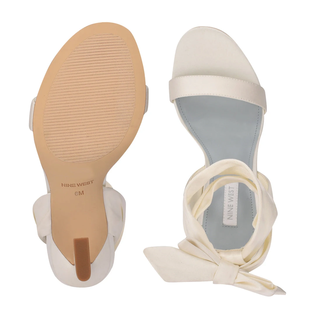 Nine West Kelsie Ankle Wrap Heeled Sandals Bridal Nine West Kelsie Ankle Wrap Heeled Sandals Bridal