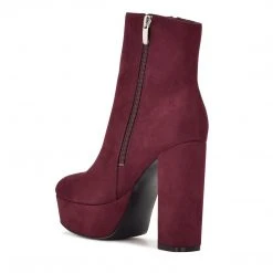 Nine West Kerri Platform Booties High Impact Platforms