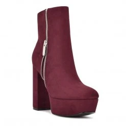 Nine West Kerri Platform Booties High Impact Platforms