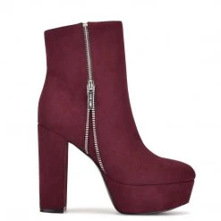 Nine West Kerri Platform Booties High Impact Platforms