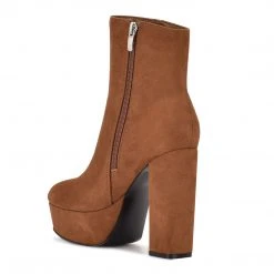 Nine West Kerri Platform Booties High Impact Platforms