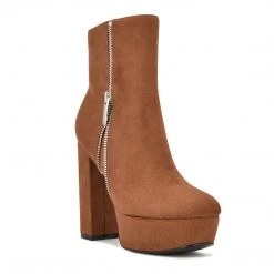 Nine West Kerri Platform Booties High Impact Platforms