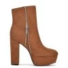 Nine West Kerri Platform Booties High Impact Platforms