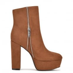 Nine West Kerri Platform Booties High Impact Platforms