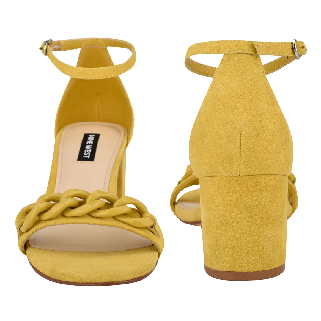 Nine West Kimba Ankle Strap Block Heel Sandals 6 Nine West Kimba Ankle Strap Block Heel Sandals