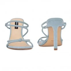 Nine West Kims Heeled Slide Sandals