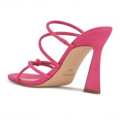 Nine West Kims Heeled Slide Sandals Y2K Revival