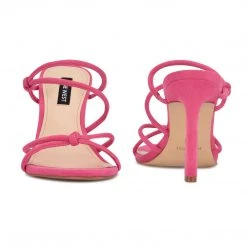 Nine West Kims Heeled Slide Sandals Y2K Revival