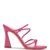Nine West Kims Heeled Slide Sandals Y2K Revival