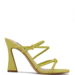 Nine West Y2K Revival Kims Heeled Slide Sandals
