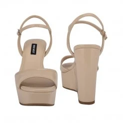 Nine West Kinda Platform Ankle Strap Sandals