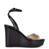 Nine West Klear Platform Ankle Strap Sandals
