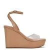Nine West Weave Got You Klear Platform Ankle Strap Sandals 1 Nine West Weave Got You Klear Platform Ankle Strap Sandals