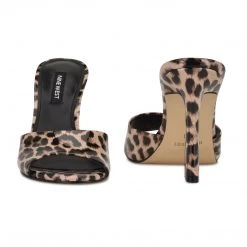 Nine West Kool Heeled Slide Sandals