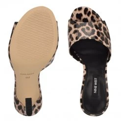 Nine West Kool Heeled Slide Sandals