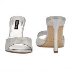 Nine West Kool Heeled Slide Sandals