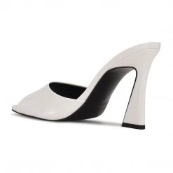 Nine West Kool Heeled Slide Sandals Heel Appeal