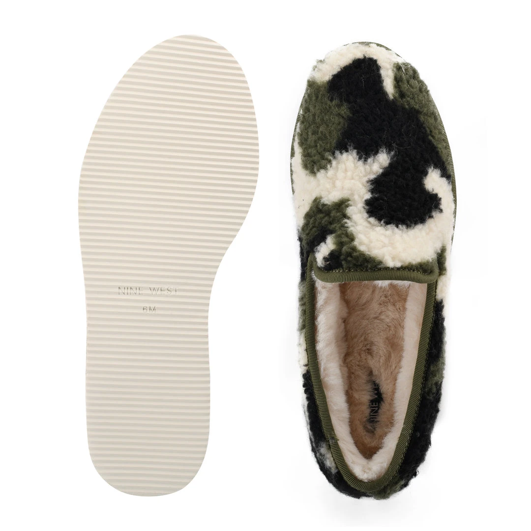 Nine West Laze Cozy Slip On Flats Shoes 6 Nine West Laze Cozy Slip On Flats Shoes