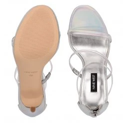 Nine West Y2K Revival Leah Heeled Sandals