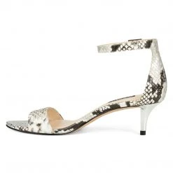 Nine West Leisa Ankle Strap Sandals Metallic Mindset