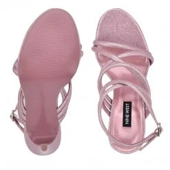 Nine West Lexy Ankle Strap Heeled Sandals