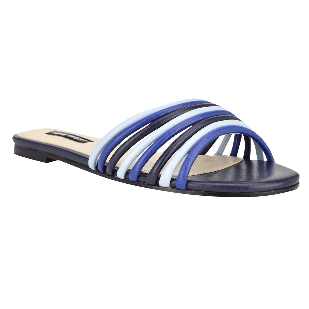 Nine West Mules & Slides Links Flat Slide Sandals 4 Nine West Mules & Slides Links Flat Slide Sandals
