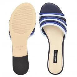 Nine West Mules & Slides Links Flat Slide Sandals 11 Nine West Mules & Slides Links Flat Slide Sandals