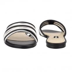 Nine West Links Flat Slide Sandals Metallic Mindset