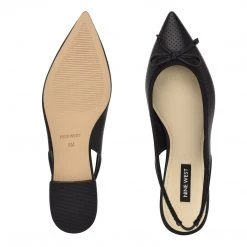 Nine West Livi Slingback Pointy Toe Flats Shoes