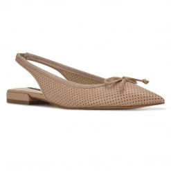 Nine West Shoes Livi Slingback Pointy Toe Flats