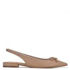 Nine West Shoes Livi Slingback Pointy Toe Flats