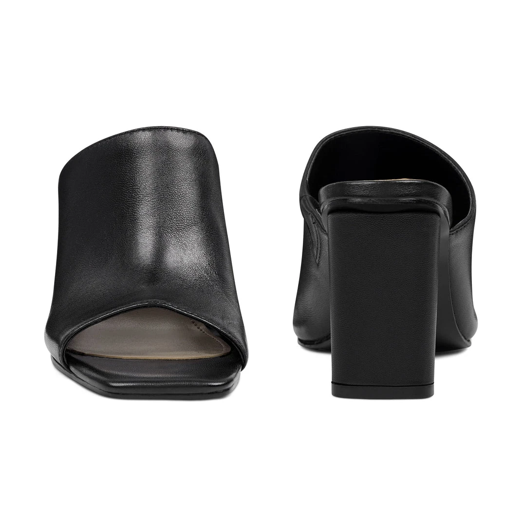 Nine West Heels Liza Open Toe Mules 7 Nine West Heels Liza Open Toe Mules