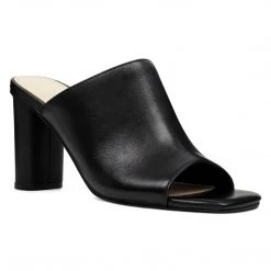 Nine West Heels Liza Open Toe Mules 9 Nine West Heels Liza Open Toe Mules