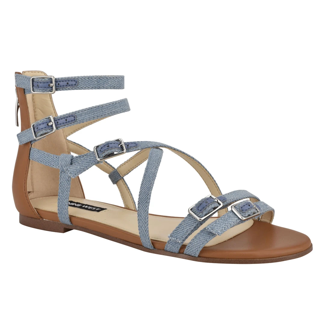 Nine West Flats Lorna Casual Sandals 4 Nine West Flats Lorna Casual Sandals