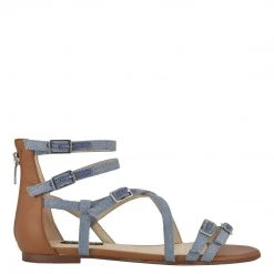 Nine West Flats Lorna Casual Sandals