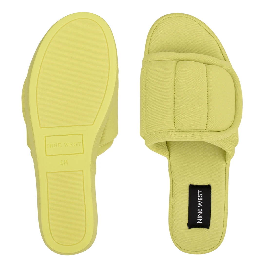 Nine West Lounge Platform Slide Sandals High Impact Platforms 7 Nine West Lounge Platform Slide Sandals High Impact Platforms