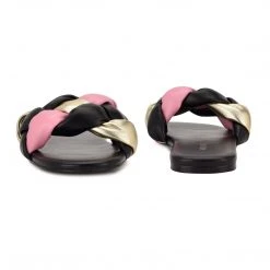 Nine West Weave Got You Lula Flat Slide Sandals