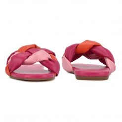 Nine West Weave Got You Lula Flat Slide Sandals