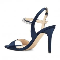 Nine West Heels Madison Open Toe Sandals 10 Nine West Heels Madison Open Toe Sandals