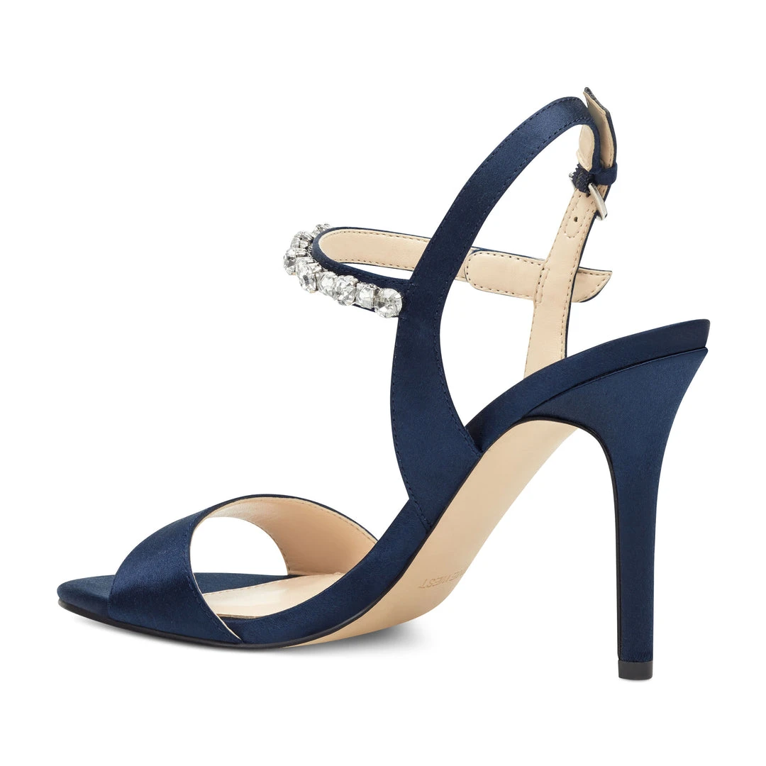 Nine West Heels Madison Open Toe Sandals 5 Nine West Heels Madison Open Toe Sandals