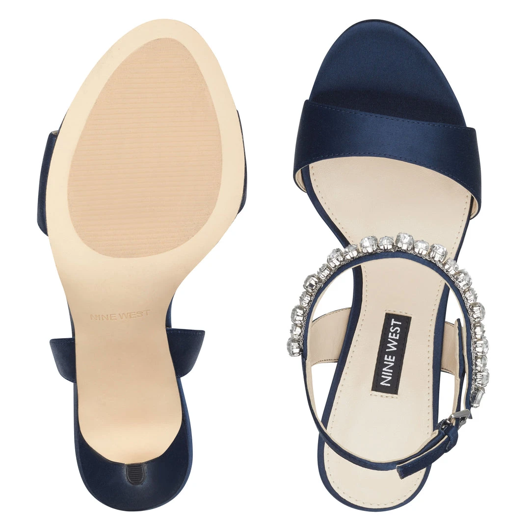 Nine West Heels Madison Open Toe Sandals 8 Nine West Heels Madison Open Toe Sandals