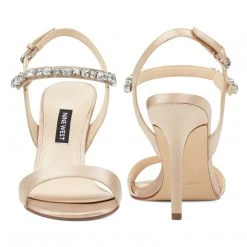 Nine West Heels Madison Open Toe Sandals 6 Nine West Heels Madison Open Toe Sandals