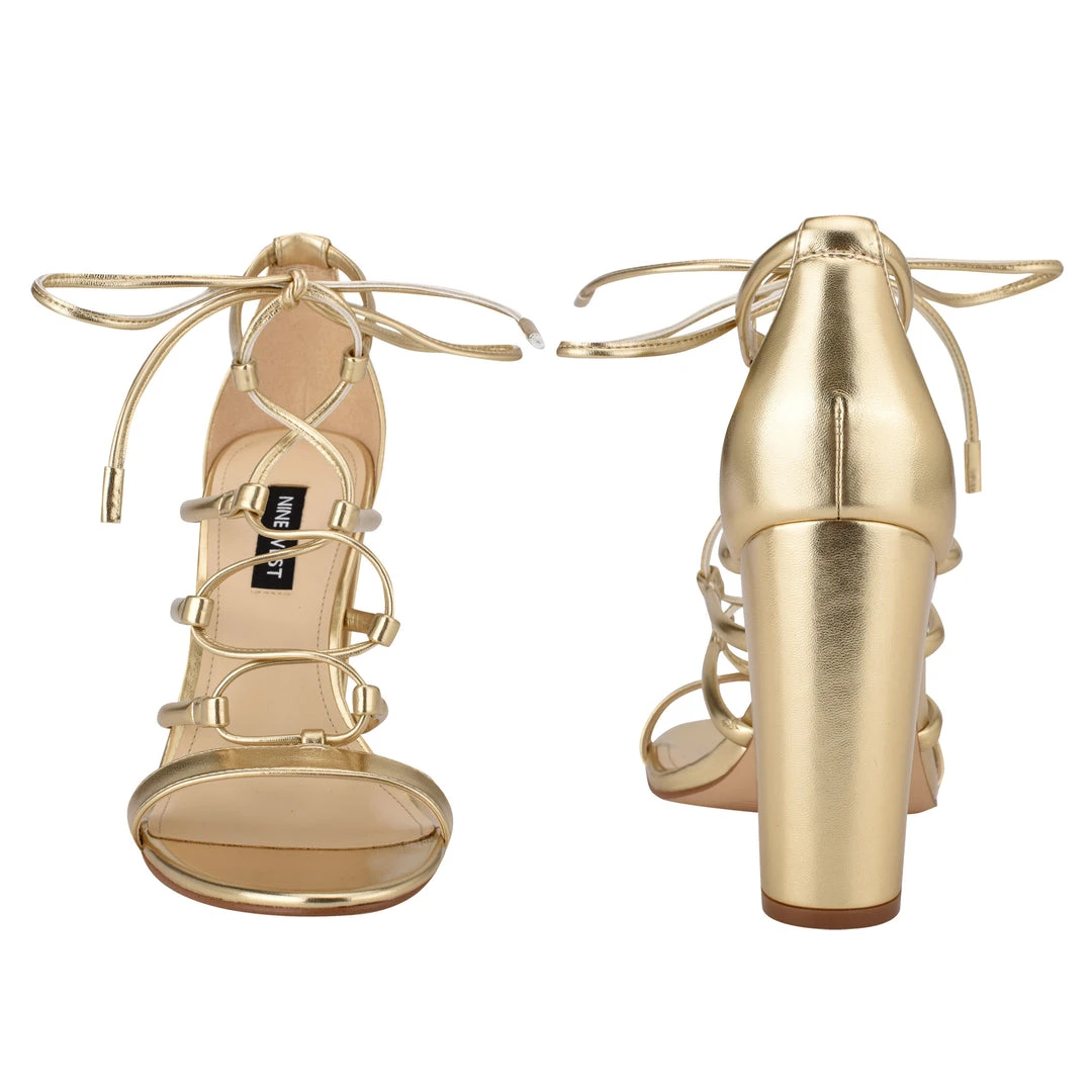 Nine West Maeko Heeled Strappy Sandals Nine West Maeko Heeled Strappy Sandals